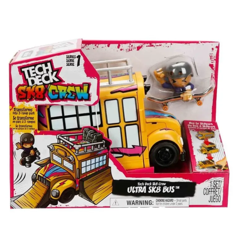 6071034 Tech Deck SK8 Crew Oyun Seti