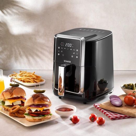 6.599,00ç Schafer Thermochef Elegance Airfryer/sıcak Hava Fritözü-Siyah