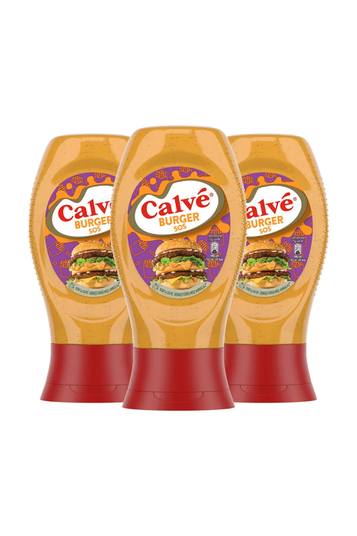 66998547 Calve Burger Sos 245G X3