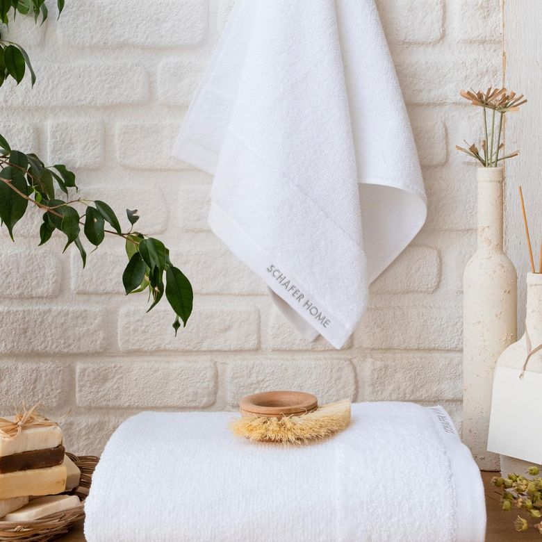 ₺699 Schafer Home Soft Touch Havlu 50X90 Cm-Beyaz