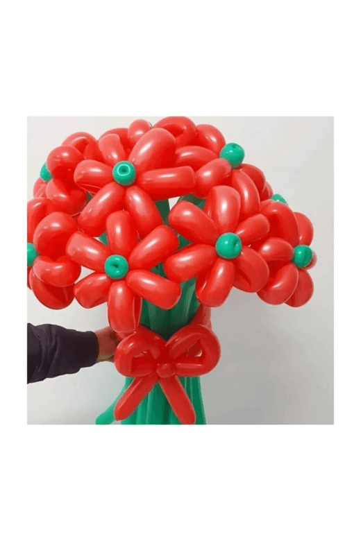 70012024 Gemar Sosis Balon 100 Adet Renkli Sosis Balon Oyun Parti Balonu