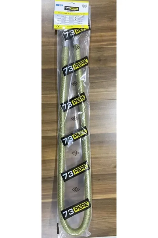 73 PEPE flx14532 73Pepe Doğalgaz Ocak Bağlantı Flexi. 125 Cm