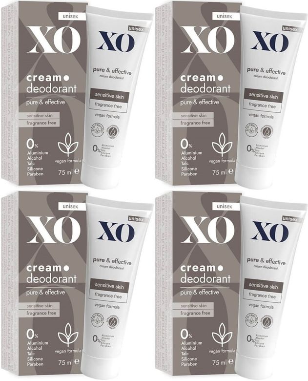 75ML Unisex Pure & Effective Kokusuz Deodorant (4 Lü Set)
