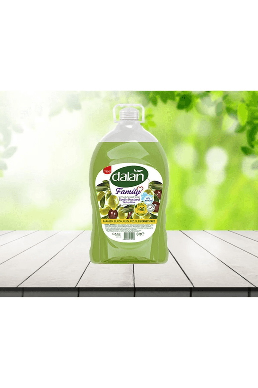 7621487 Dalan Family Sıvı Sabun Zeytin Mucizesi 3 L