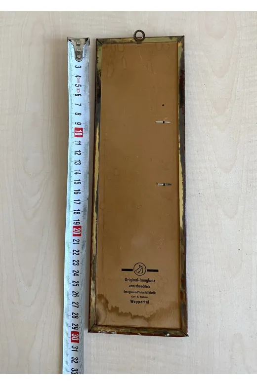 7990465E414 Antika Metal Termometre Dom Bira Fabrikasi Cami Kirik
