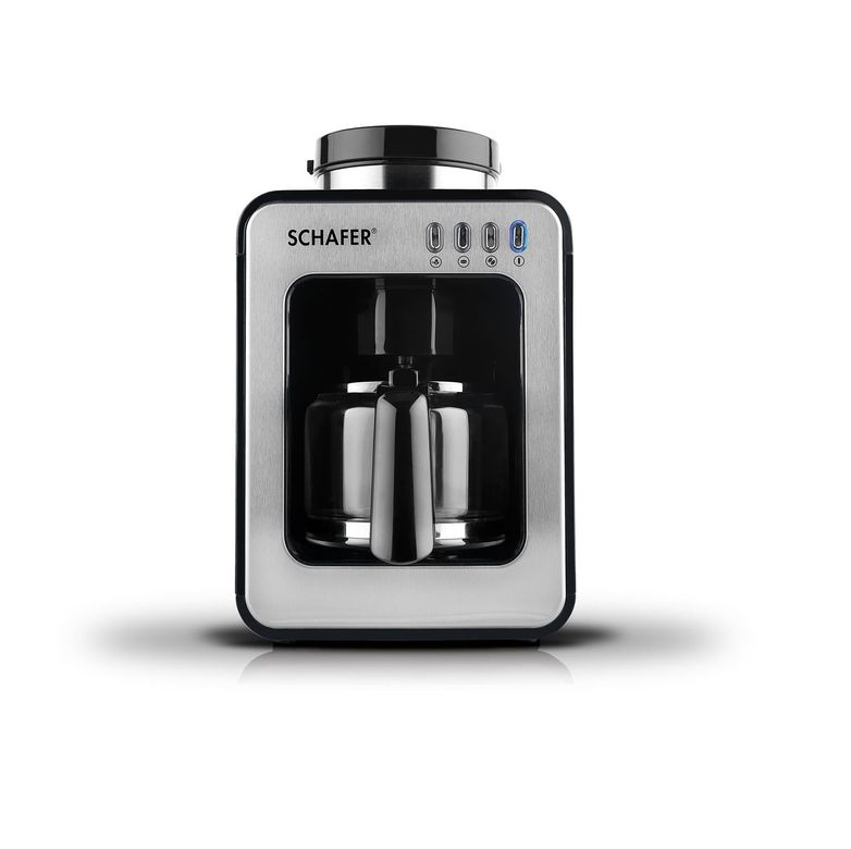 ₺7.999,00; Schafer Barista Öğütücülü Filtre Kahve Makinesi-Siyah