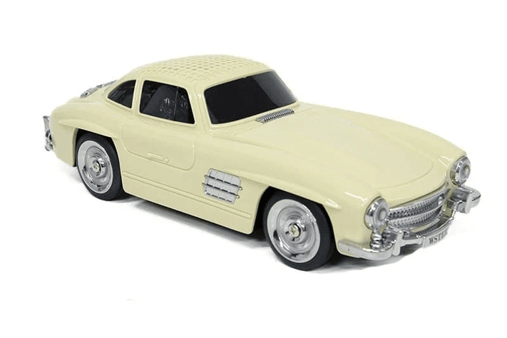 80202024 Wster Ws-300Sl Nostaljik Ledli Roadster Araba Fm Radyolu Bluetooth Hoparlör Speaker