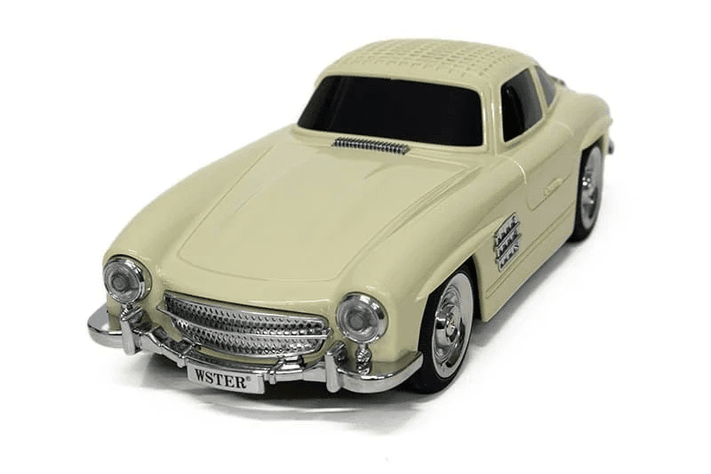 80202024 Wster Ws-300Sl Nostaljik Ledli Roadster Araba Fm Radyolu Bluetooth Hoparlör Speaker