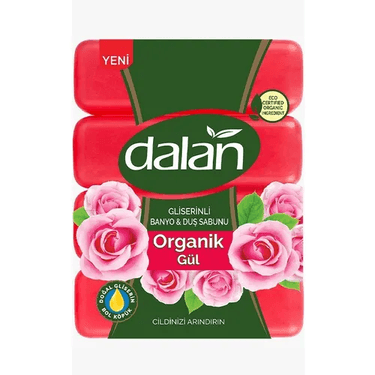 8128790 Dalan Banyo Sabunu Gliserinli Gül 4X150 Gr