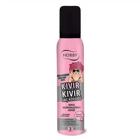 852140236 Hobby Kıvır Kıvır Saç Köpüğü 150 Ml