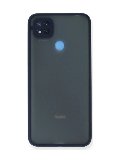 8683140152130-BLNC Redmi 9C Kılıf Montreal Silikon Kapak - Lacivert Diğer