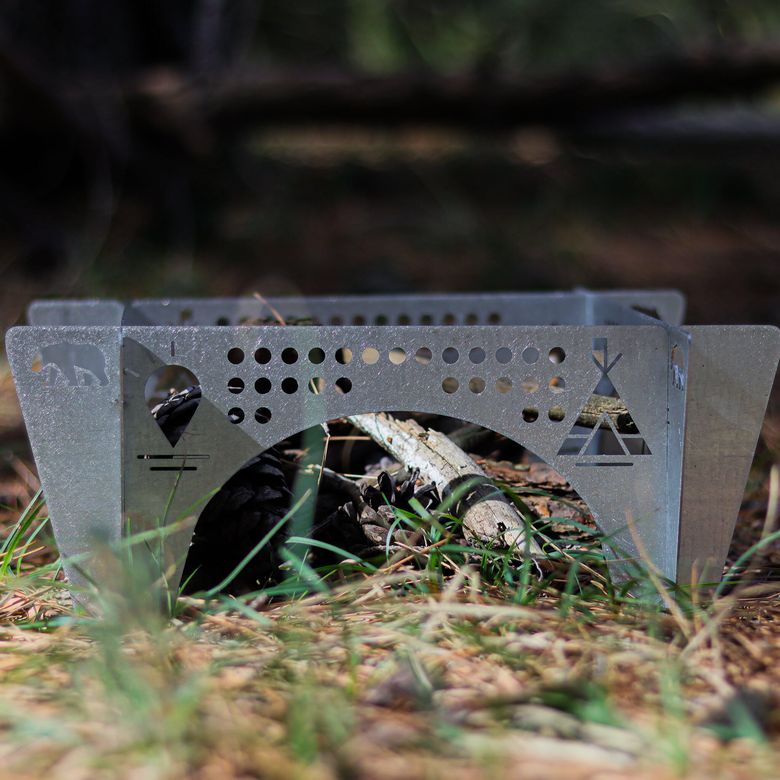 8684432001433 Kamp Ayısı® Ottomanfire™ Bushcraft Jel Yakıtlı Osmanlı Ocağı