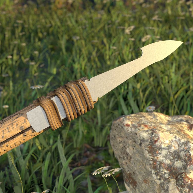 8684432001549 Kamp Ayısı® Hunt™ Bushcraft Mızrak Ucu