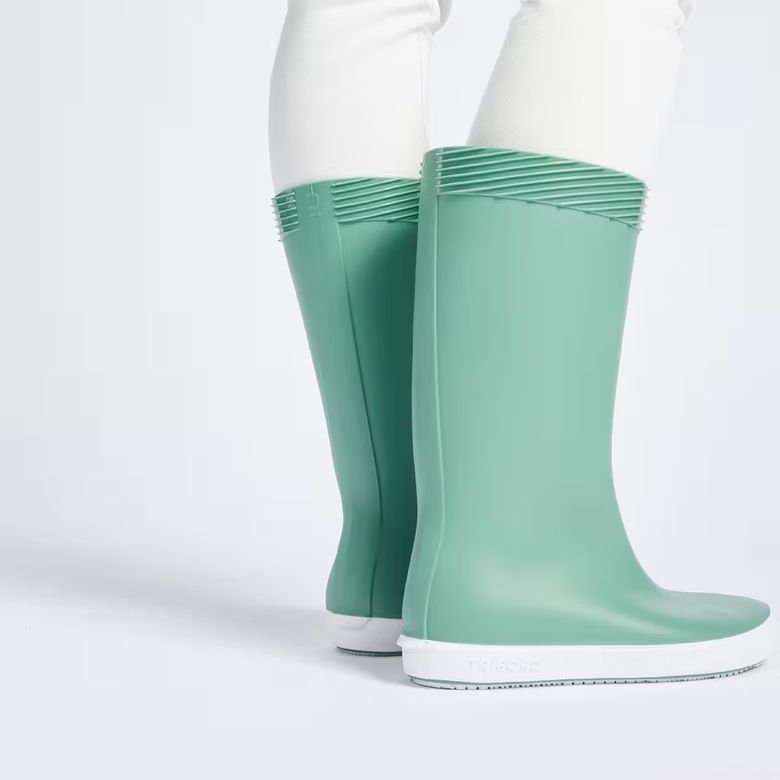 8883416 Yetişkin Çizme - Haki - 100 Decathlon