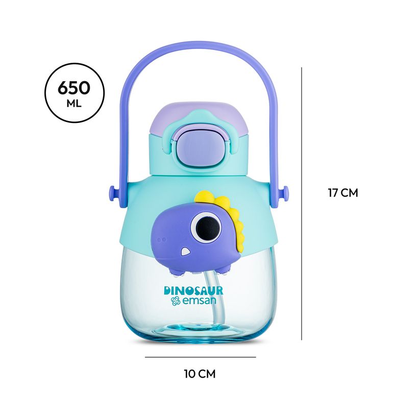 900; Emsan Dino Suluk Mor 650 Ml