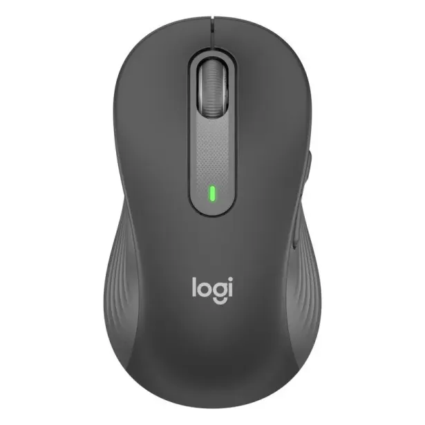 910-006253, M650 Signature, Siyah, Sağ El, USB Nano 2,4G Kablosuz, 4000dpi, Optik, 5 Tuşlu, 24ay Pil Ömrü, Sessiz Mouse