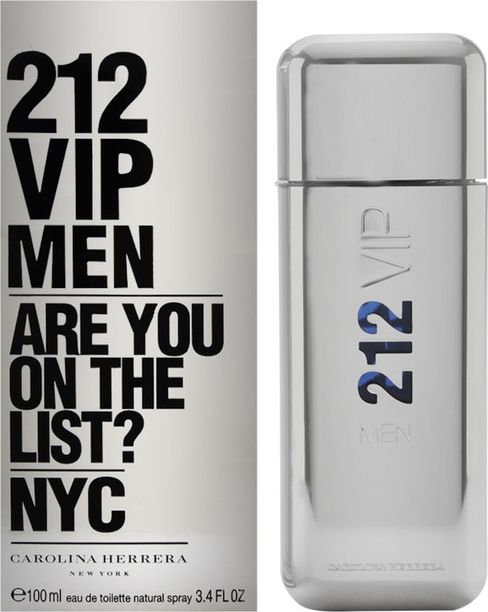 9496-NYC Carolina Herrera 212 Vip Erkek Parfüm Edt 100 Ml