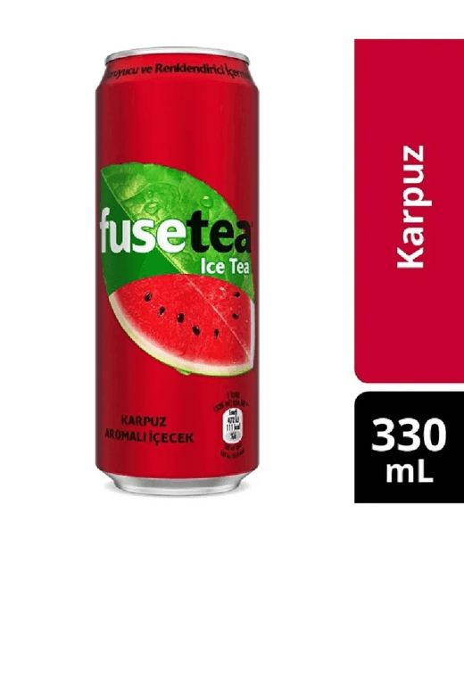 969965874 Fuse Tea Karpuz Aromalı Içecek Soğuk Çay 330 Ml X 12 Adet