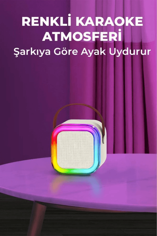 96MSNHihgR Yumax Karaoke Mikrofon Hoparlör