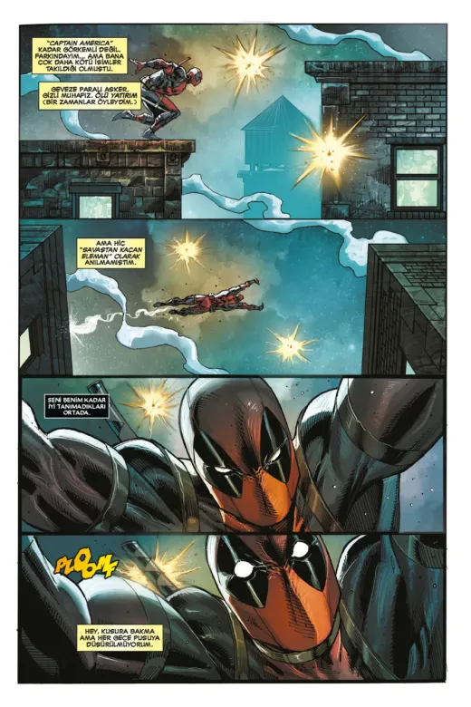 9786057712660 Deadpool: Kötü Kan Rob Liefeld & Chris Sims & Chad Bowers Kitabı 120 Sayfa Jbc Yayıncılık