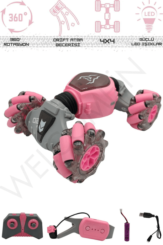 9BlaqL1u6o Vardem Sc-S8908 Kumandalı Bilekten Kontrol 4X4 Climbing Drift Araç -Vardem Oyuncak