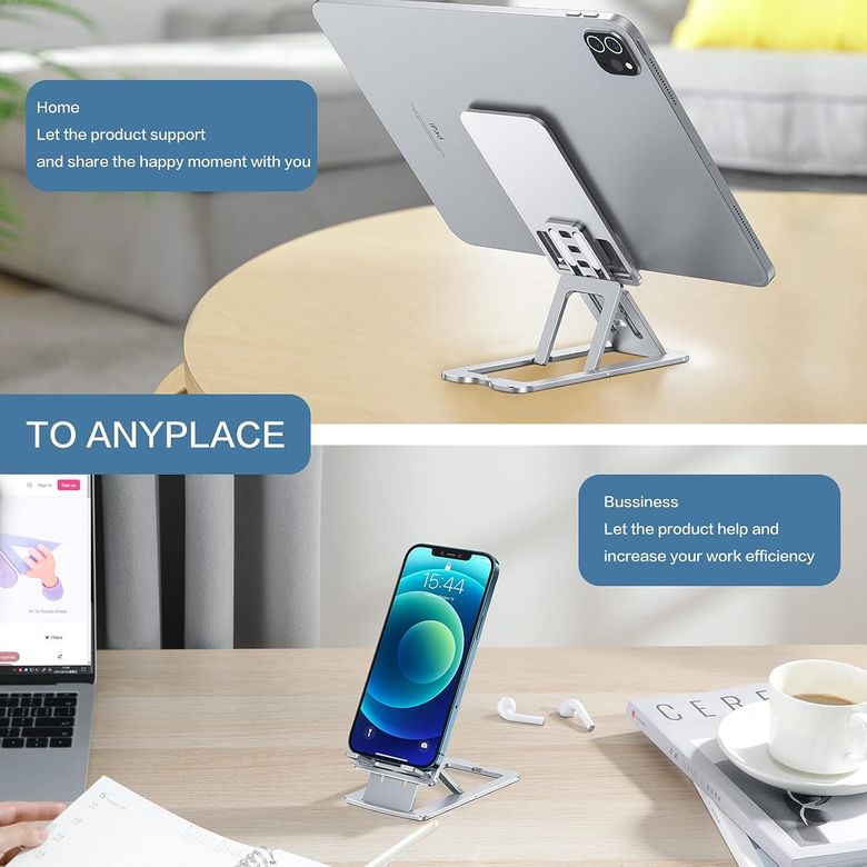 9p0oqt342K Dvip Metal Holder Zc07Masa Cep Telefonu Tutucu, Cep Telefonu Tutucu, Masa Standı, Taşınabilir Cep Telefonu Standı