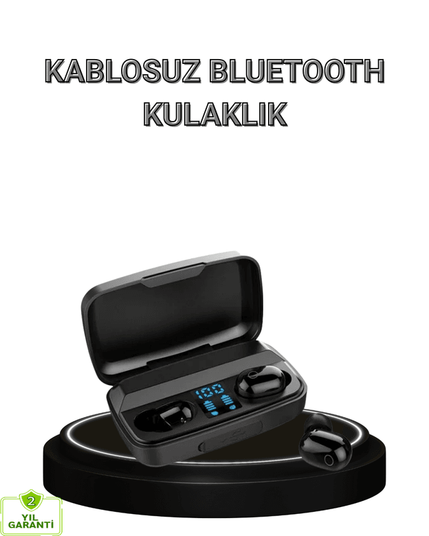 A10s Kablosuz Kulaklık Çipli Uzun Pil Ömürlü Dokunmatik