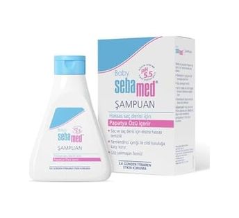 A&B Fashion 57855210114252880184975 Baby Ph 5.5 Göz Yakmayan Formül Nemlendirici Etkili Papatya Özütlü Bebek Şampuanı 250 Ml Açik Gri