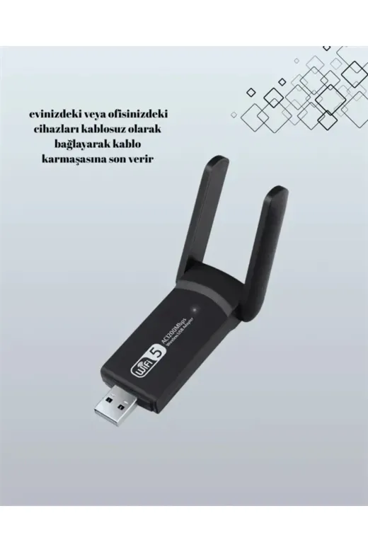 AC1200 USB WiFi Adaptör
