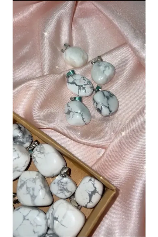 ACCESORİOS 00074 Havlit (Sağlık) Doğal Taş Kolye Ucu