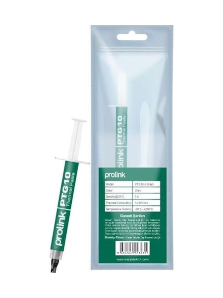 Accusys 131612273 Prolink Ptg10 14,5W/mk 4Gr Şırınga Termal Macun