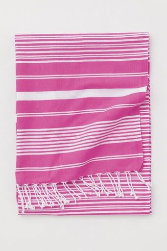 Aceylan 57855210126052780184975 Katya Peştemal%100 Pamuk Banyo Havlusu Fuşya 4 Renk
