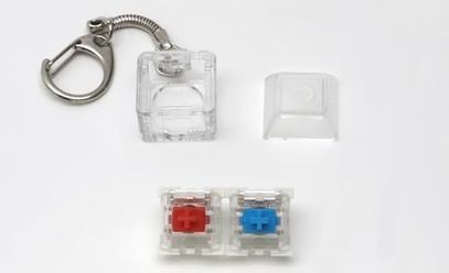 Acil Pano 131611968 Spelt Outemu Blue Ve Red Mavi Ve Kırmızı Mekanik Switch Tuş Stres Atma Buton Test Anahtarlık Keycap