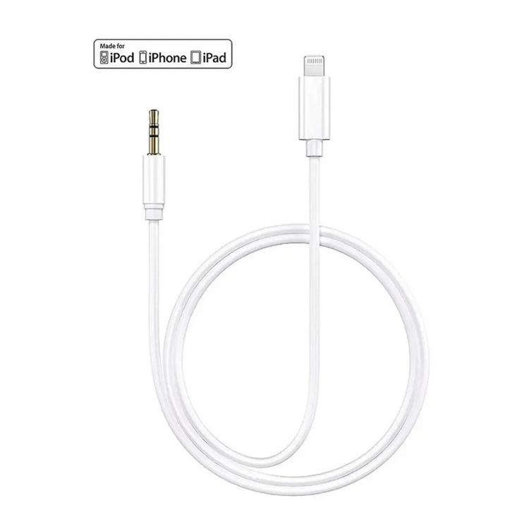 ACL A-12 3.5Mm To Lightning Aux Audio Ses Kablosu