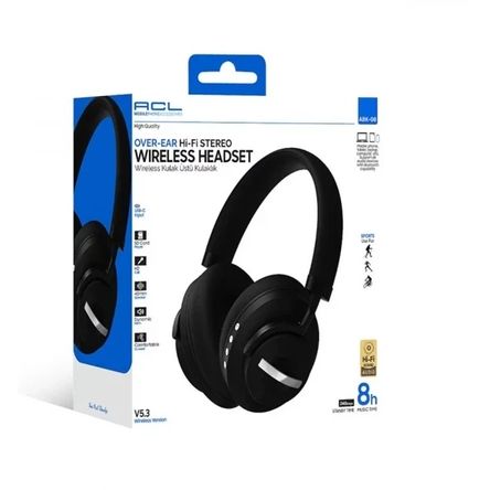 ACL A0LzV68gRl Wireless V5.8 240 Gün Bekleme Süresi, Hi-Fi Ses Kulak Üstü Kulaklık Bluetooth