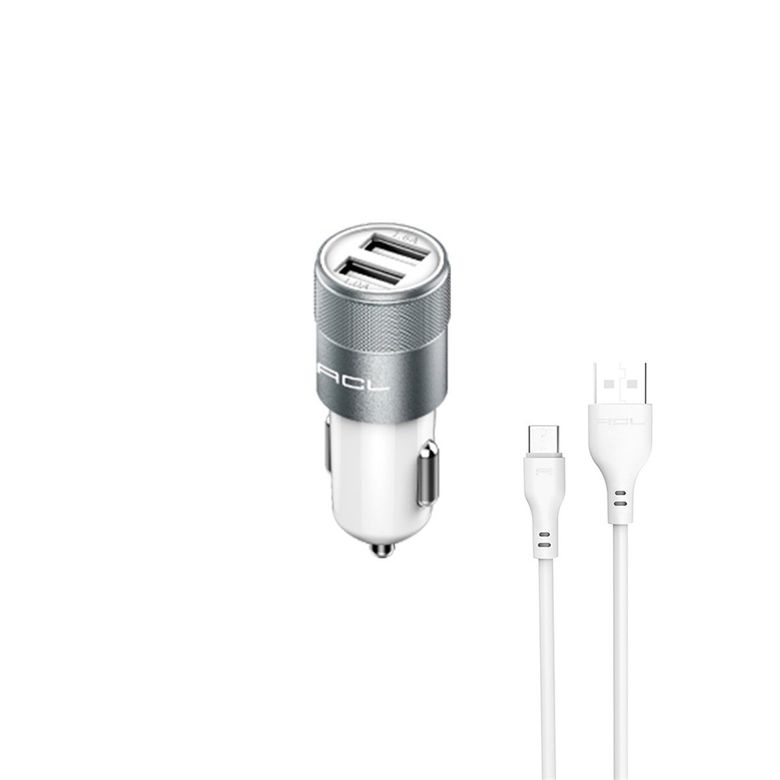Acl Ac-06 Power Classic Series Araç İçi Şarj Aleti Micro Kablolu