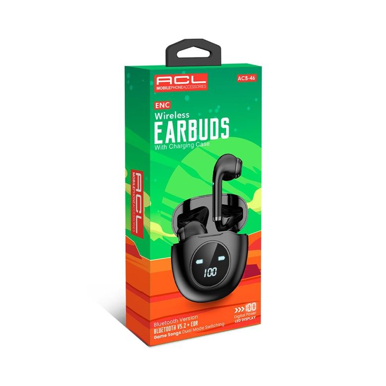 Acl Acb-46 Enc/lcd Göstergeli Oyuncu Bluetooth Kulaklık