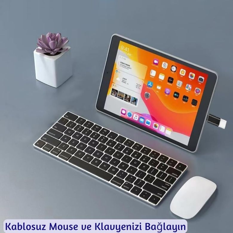 ACL Acpt-18 Usb-C To Lightning 2A Hızlı Şarj 480Mbps Veri Aktarımı Otg Çevirici