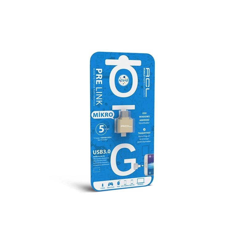 ACL Acu-03 Mikro Usb 3.0 Dönüştürücü Süper Uyumlu