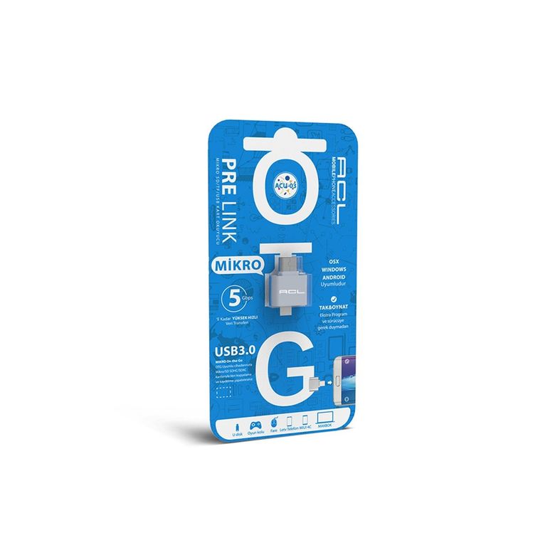 ACL Acu-03 Mikro Usb 3.0 Dönüştürücü Süper Uyumlu