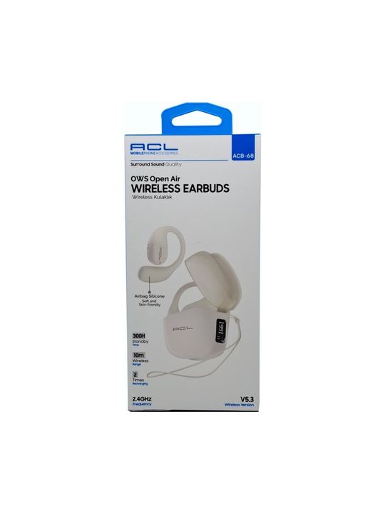 ACL gehgnugn Acb-68 Wireless V5.3 Dijital Göstergeli, Wireless Kulak Içi Kulaklık
