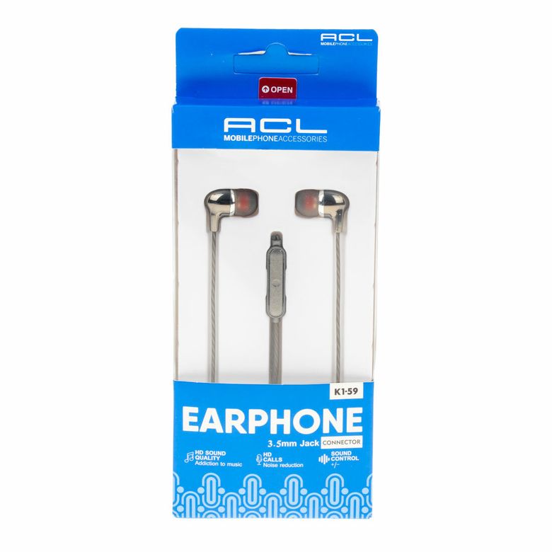 Acl K1-59 3.5Mm Jack Girişi Kumandalı Kulaklık