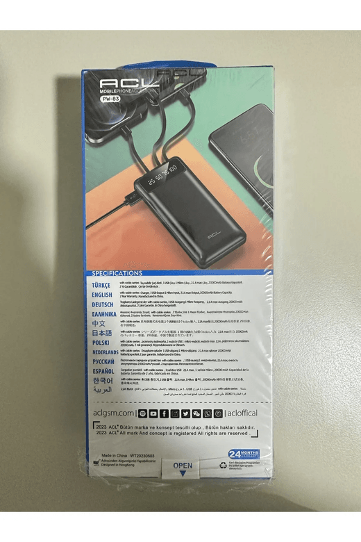 Acl Pw-83 (20.000)Mah Powerbank