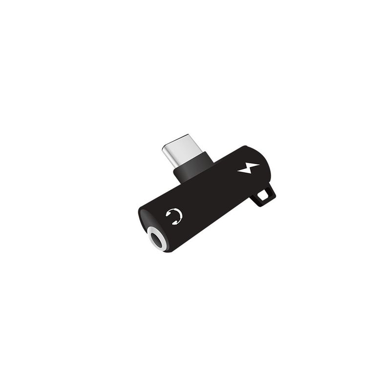 ACPT-06v Acl Acpt-06 Type-C'den 3.5Mm Kulaklık Çevirici Ve Type-C Şarj Aparatı