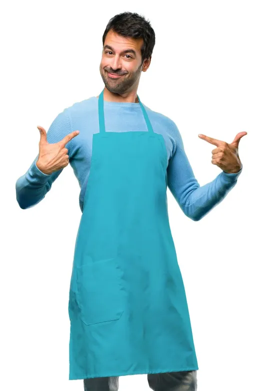 ACR Giyim ACRONLUK Turkuaz Mutfak Önlüğü -Unisex-