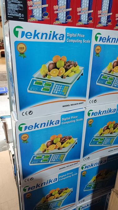Acs-809T5656 Teknika Terazi 40 Kg Elektronik Dijital Bakkal Manav Market Pazarcı Terazisi
