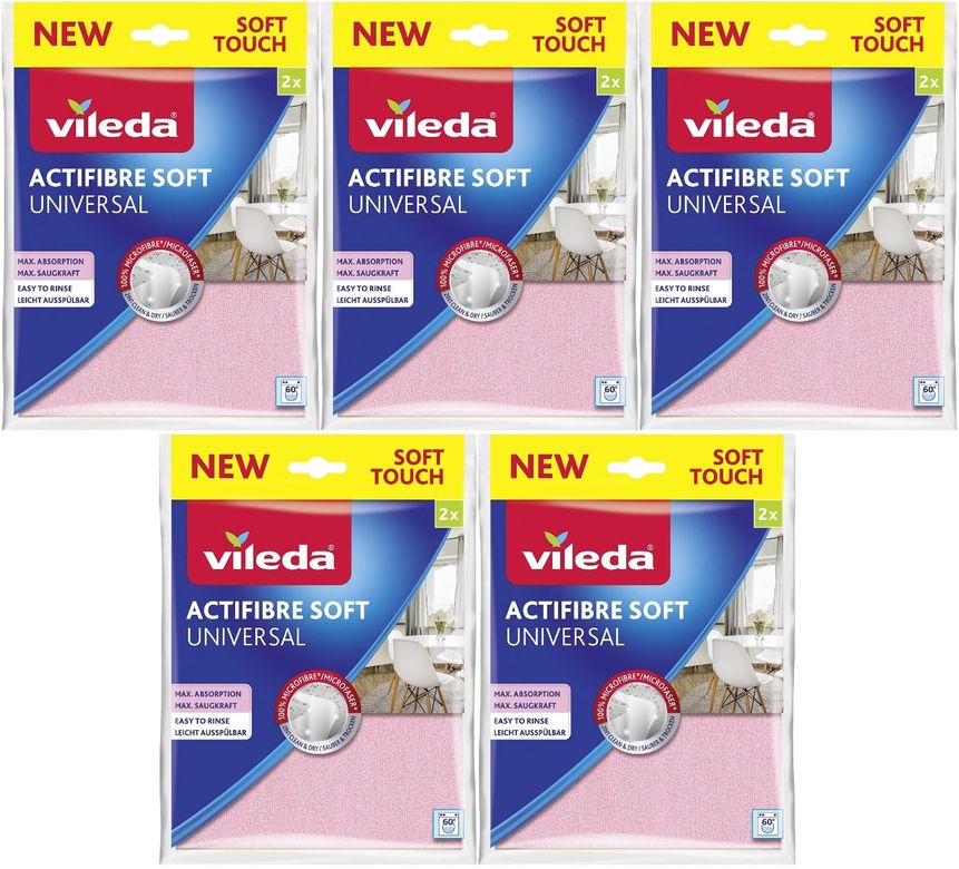 Actifibre Soft Universal New Soft Touch (Paket içi 2 Li) (5 Li Set)