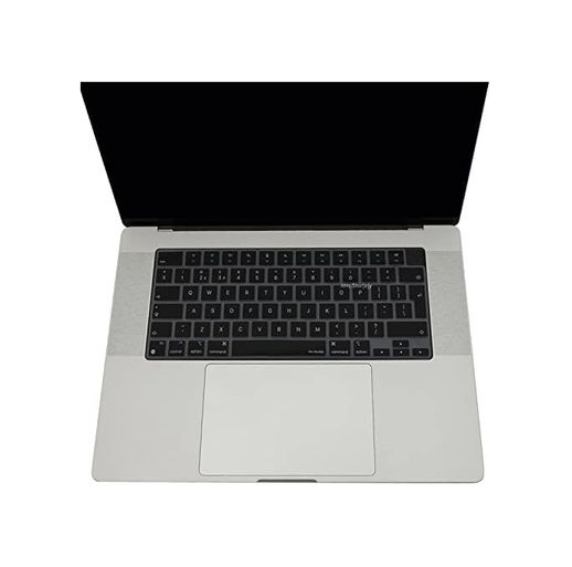 Aebo 132313373 Macbook Uk İngilizce Klavye Koruyucu Iso Ters L Enter M1-M5 A2681 A3113 A3240 A3449 A2941 A3241 A2442 A2779 A2992 A2485 A2991 Keyboard Cover Touch Id Siyah