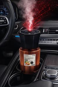 Af-08 Araç İçi Hava Nemlendirici & Koku Makinesi Chanel Esansı – 120Ml Aromaterapi Difüzör Araç Kokusu