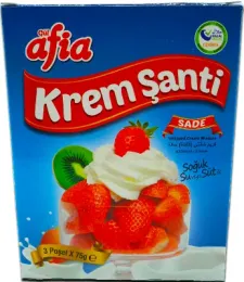Afia Krem Şanti Sade 75 Gr (3'lü Paket)